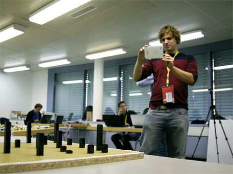 Daniel Kurz @ ISMAR 2011: Tracking Competition