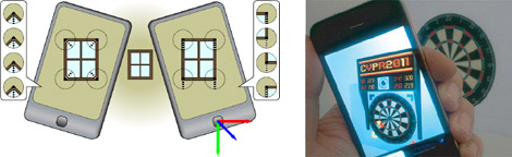 Inertial sensor-aligned visual feature descriptors