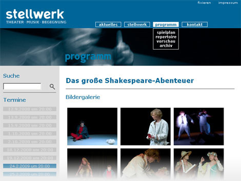 Website Stellwerk
